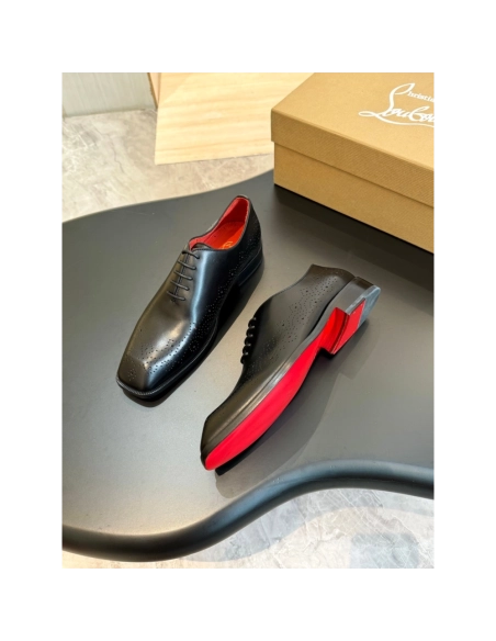 Christian Louboutin leather shoes 086,Oxfords,Christian Louboutin Sneakers,Luxury Shoes