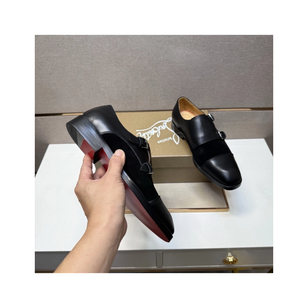 Christian Louboutin leather shoes 083,Oxfords,Christian Louboutin Sneakers,Luxury Shoes