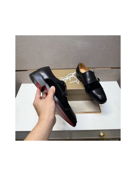 Christian Louboutin leather shoes 083,Oxfords,Christian Louboutin Sneakers,Luxury Shoes