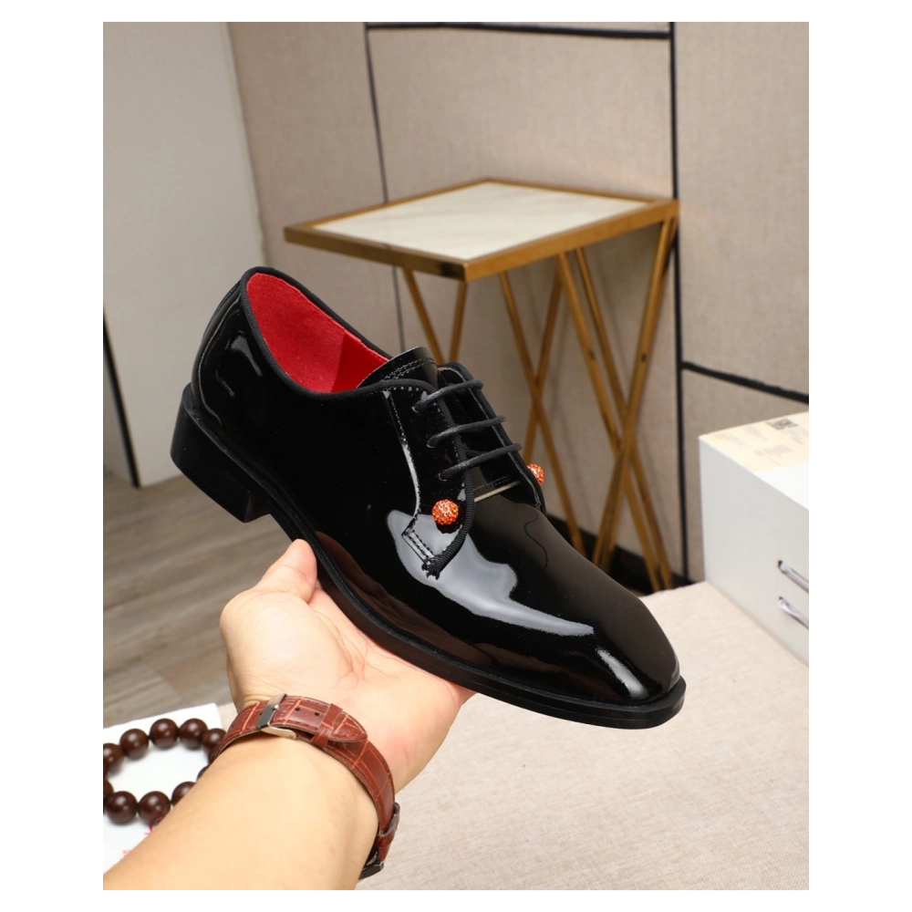 Christian Louboutin leather shoes 078,Oxfords,Christian Louboutin Sneakers,Luxury Shoes