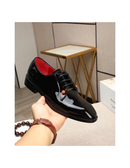Christian Louboutin leather shoes 078,Oxfords,Christian Louboutin Sneakers,Luxury Shoes