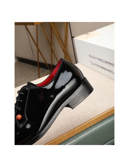 Christian Louboutin leather shoes 078,Oxfords,Christian Louboutin Sneakers,Luxury Shoes