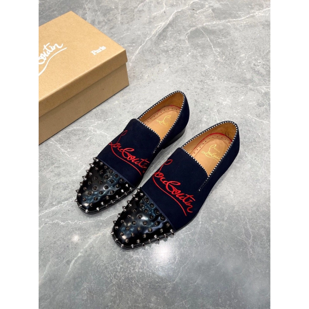 Christian Louboutin leather shoes 080,Oxfords,Christian Louboutin Sneakers,Luxury Shoes