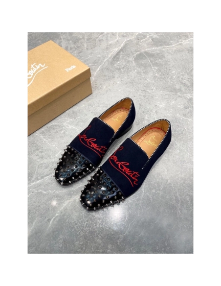 Christian Louboutin leather shoes 080,Oxfords,Christian Louboutin Sneakers,Luxury Shoes