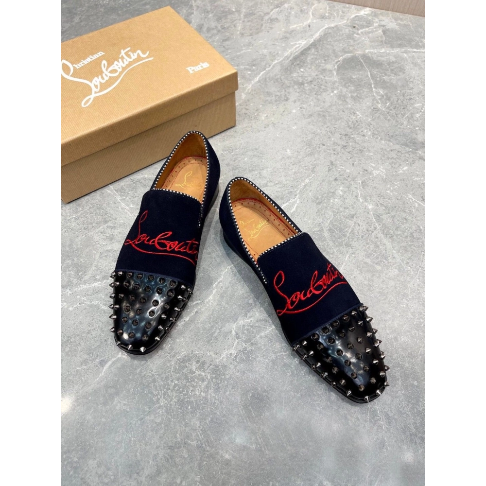 Christian Louboutin leather shoes 080,Oxfords,Christian Louboutin Sneakers,Luxury Shoes