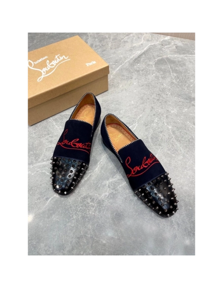 Christian Louboutin leather shoes 080,Oxfords,Christian Louboutin Sneakers,Luxury Shoes