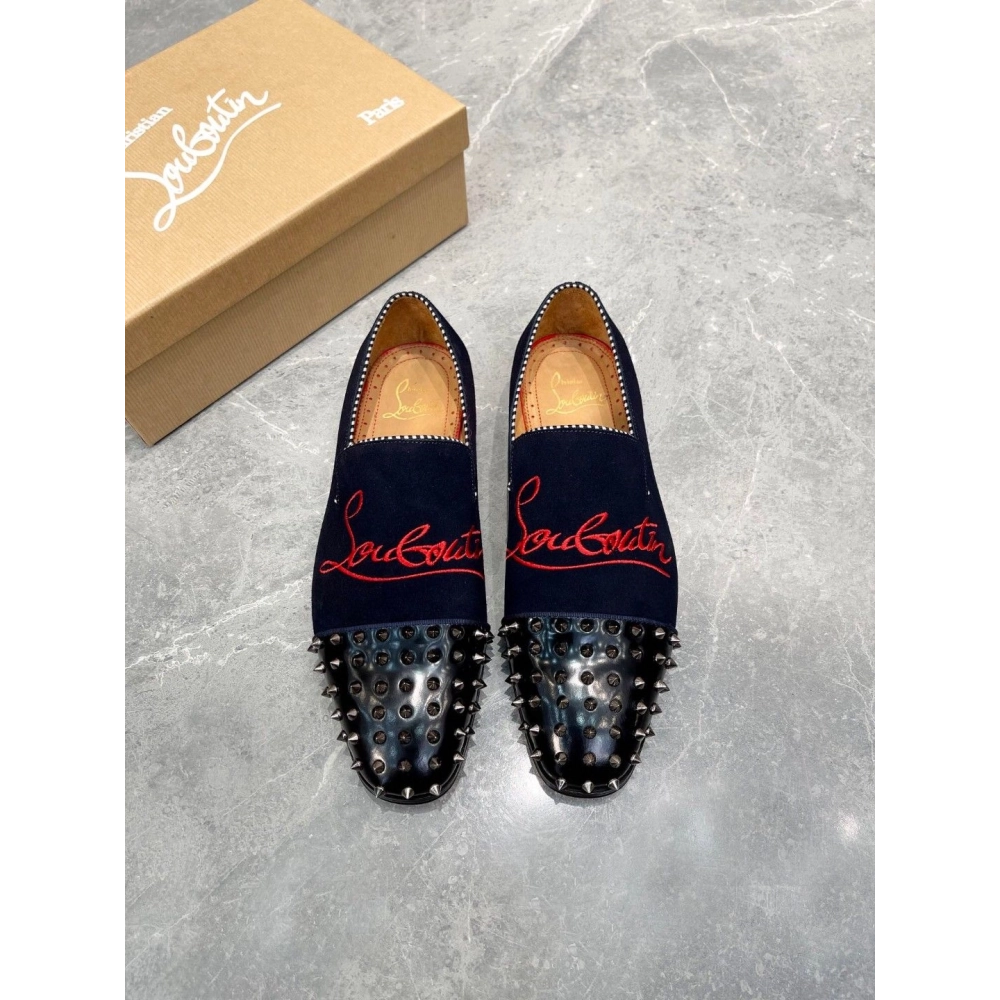 Christian Louboutin leather shoes 080,Oxfords,Christian Louboutin Sneakers,Luxury Shoes