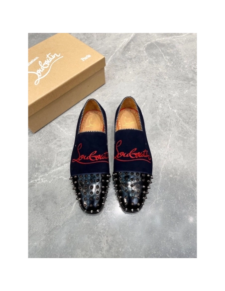 Christian Louboutin leather shoes 080,Oxfords,Christian Louboutin Sneakers,Luxury Shoes