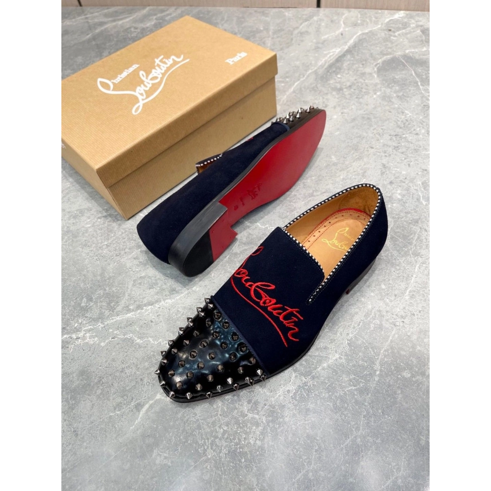 Christian Louboutin leather shoes 080,Oxfords,Christian Louboutin Sneakers,Luxury Shoes