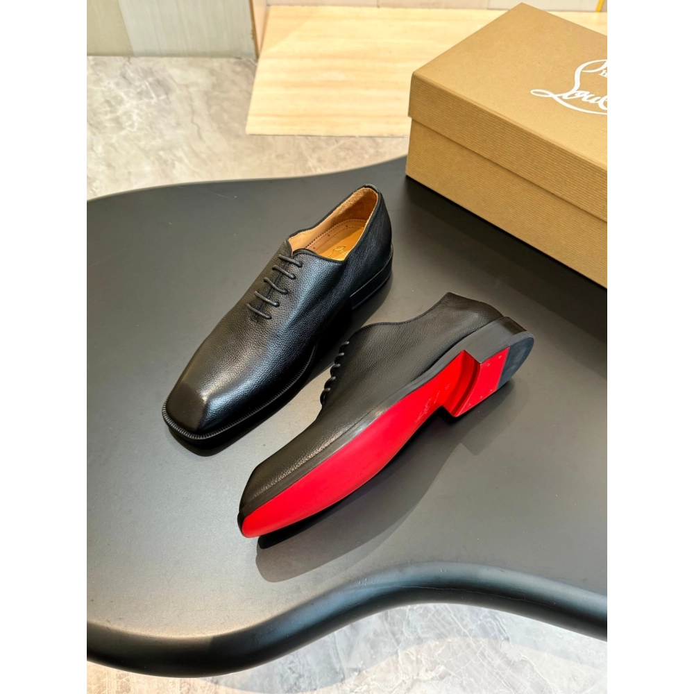 Christian Louboutin leather shoes 087,Oxfords,Christian Louboutin Sneakers,Luxury Shoes
