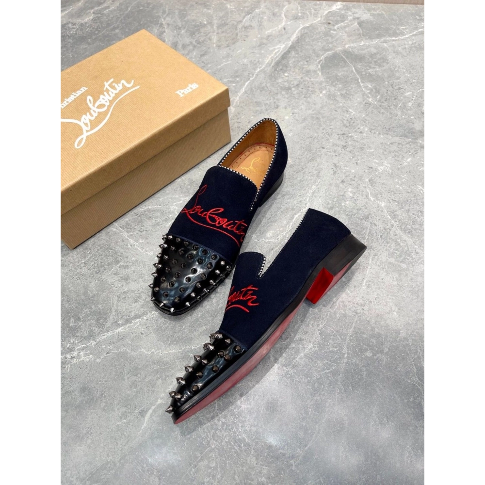 Christian Louboutin leather shoes 080,Oxfords,Christian Louboutin Sneakers,Luxury Shoes