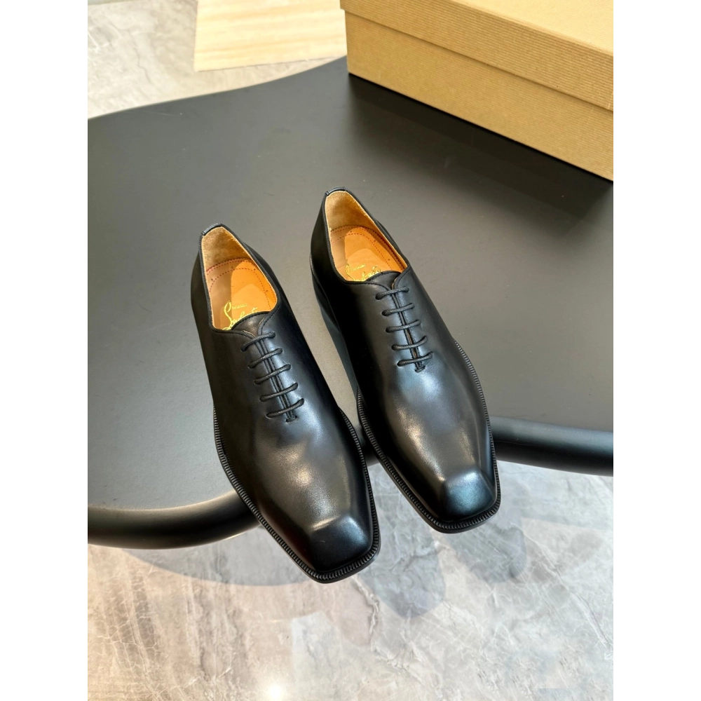 Christian Louboutin leather shoes 088,Oxfords,Christian Louboutin Sneakers,Luxury Shoes
