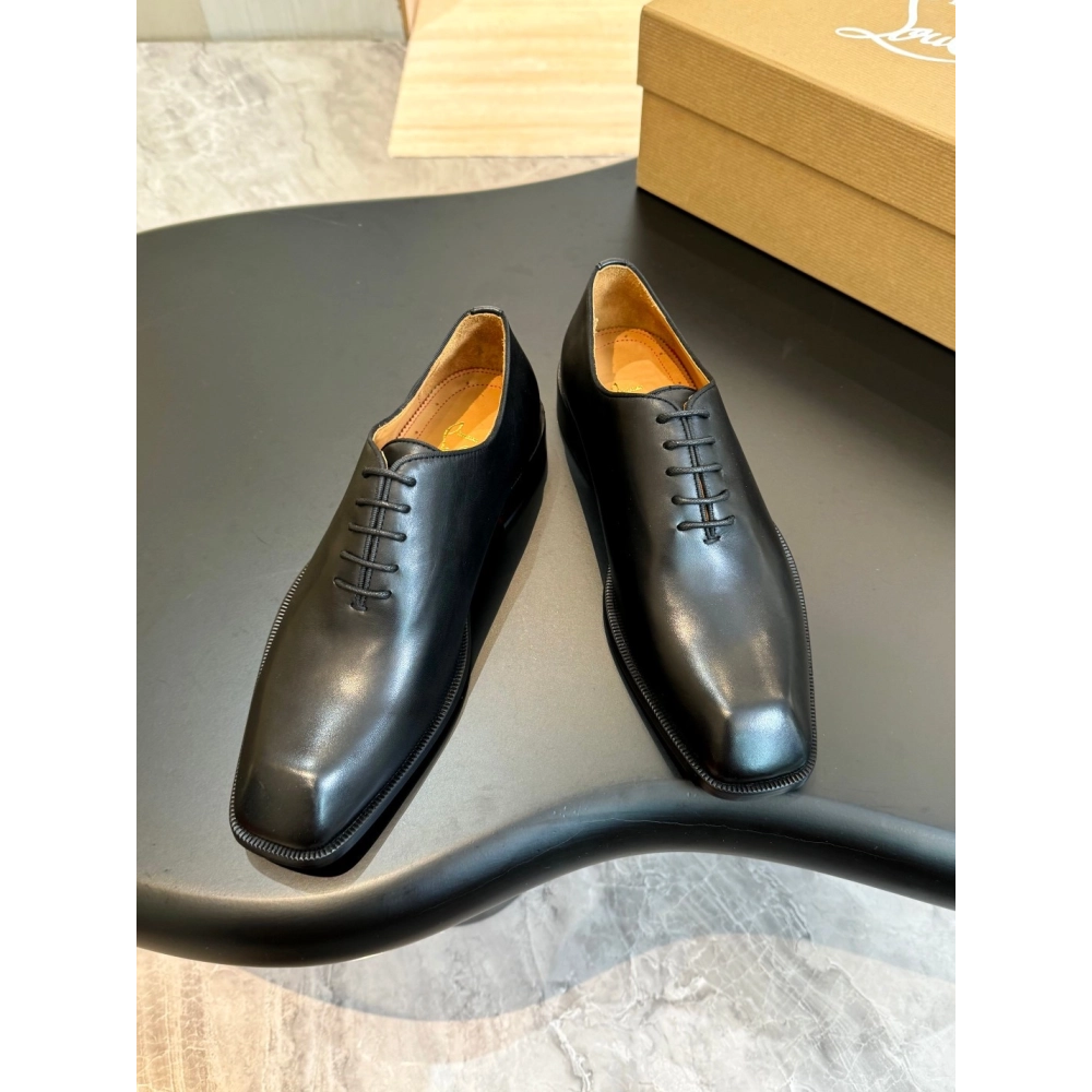 Christian Louboutin leather shoes 088,Oxfords,Christian Louboutin Sneakers,Luxury Shoes