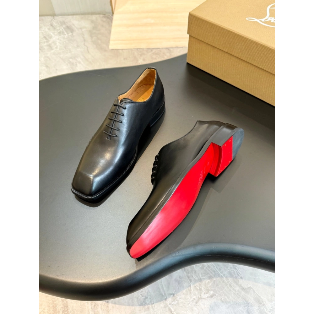 Christian Louboutin leather shoes 088,Oxfords,Christian Louboutin Sneakers,Luxury Shoes
