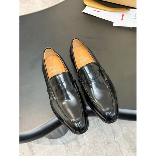 Christian Louboutin leather shoes 094,Oxfords,Christian Louboutin Sneakers,Luxury Shoes