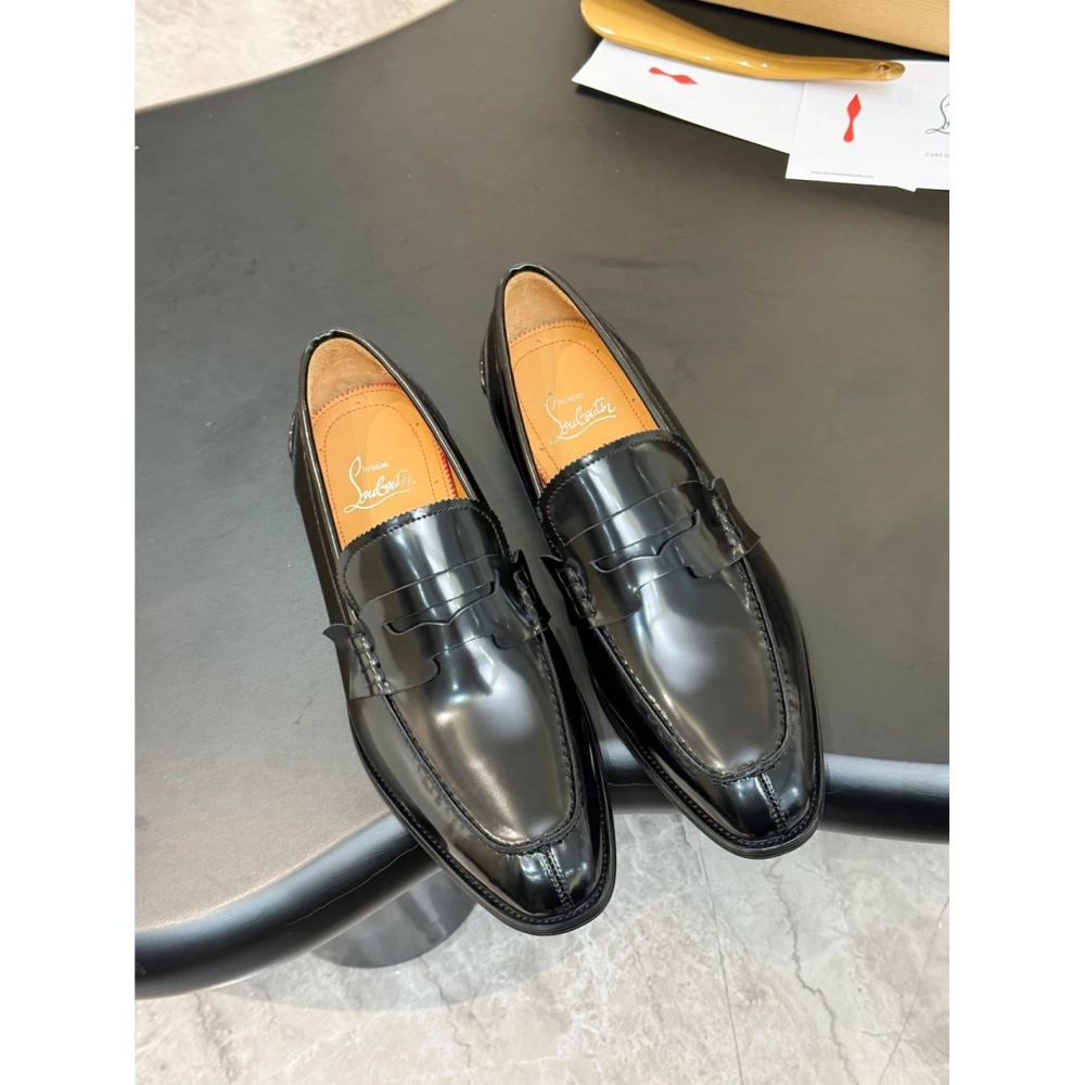 Christian Louboutin leather shoes 094,Oxfords,Christian Louboutin Sneakers,Luxury Shoes