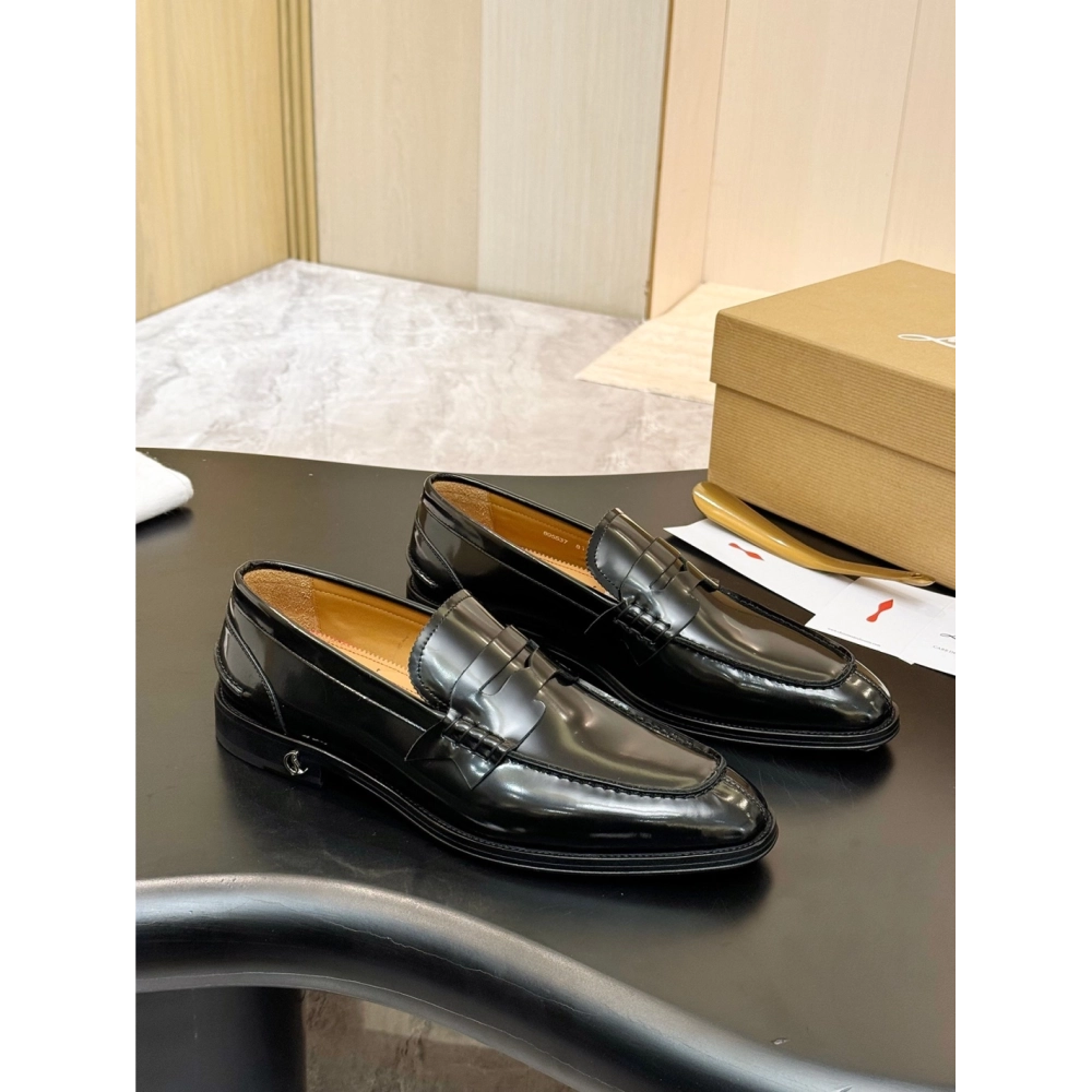 Christian Louboutin leather shoes 094,Oxfords,Christian Louboutin Sneakers,Luxury Shoes