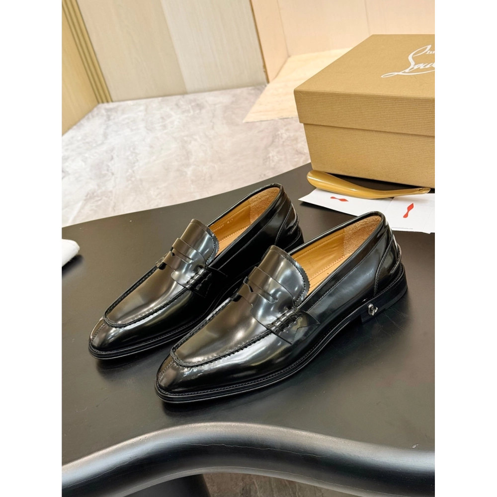 Christian Louboutin leather shoes 094,Oxfords,Christian Louboutin Sneakers,Luxury Shoes