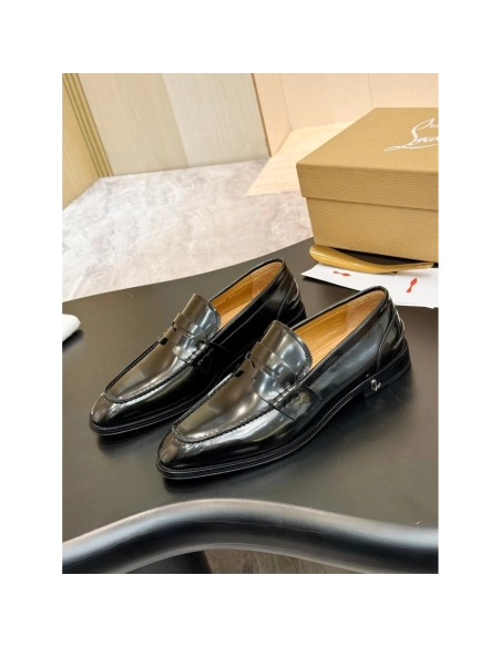 Christian Louboutin leather shoes 094,Oxfords,Christian Louboutin Sneakers,Luxury Shoes