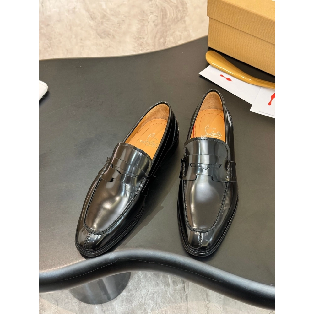 Christian Louboutin leather shoes 094,Oxfords,Christian Louboutin Sneakers,Luxury Shoes