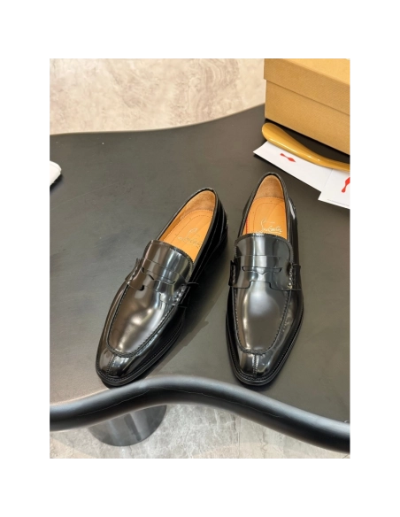 Christian Louboutin leather shoes 094,Oxfords,Christian Louboutin Sneakers,Luxury Shoes