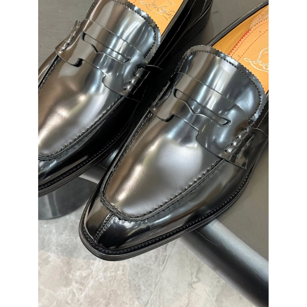 Christian Louboutin leather shoes 094,Oxfords,Christian Louboutin Sneakers,Luxury Shoes