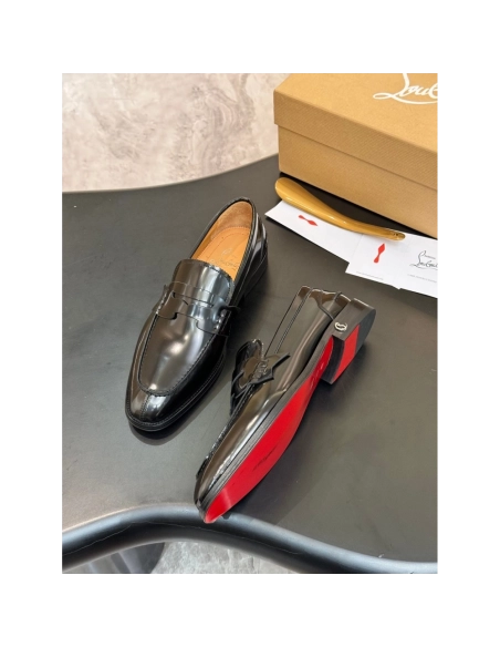 Christian Louboutin leather shoes 094,Oxfords,Christian Louboutin Sneakers,Luxury Shoes
