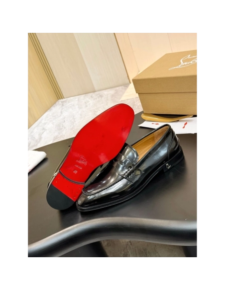 Christian Louboutin leather shoes 094,Oxfords,Christian Louboutin Sneakers,Luxury Shoes