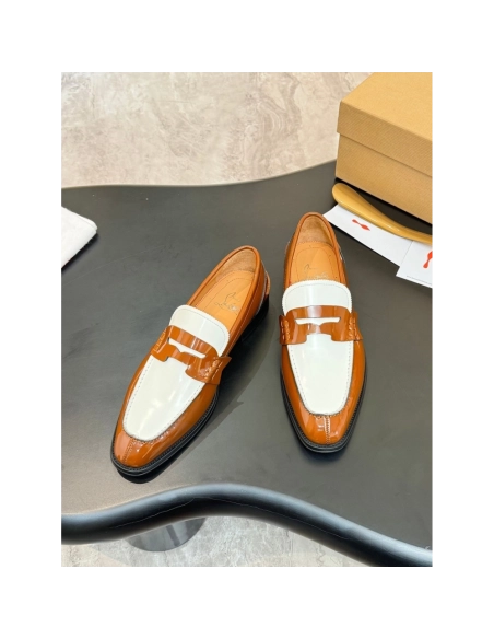 Christian Louboutin leather shoes 095,Oxfords,Christian Louboutin Sneakers,Luxury Shoes