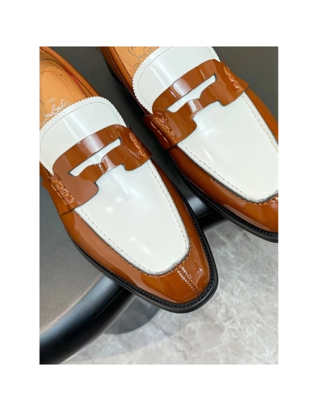 Christian Louboutin leather shoes 095,Oxfords,Christian Louboutin Sneakers,Luxury Shoes