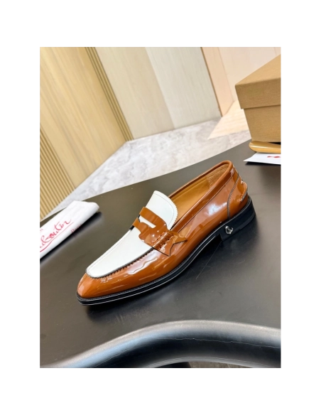 Christian Louboutin leather shoes 095,Oxfords,Christian Louboutin Sneakers,Luxury Shoes