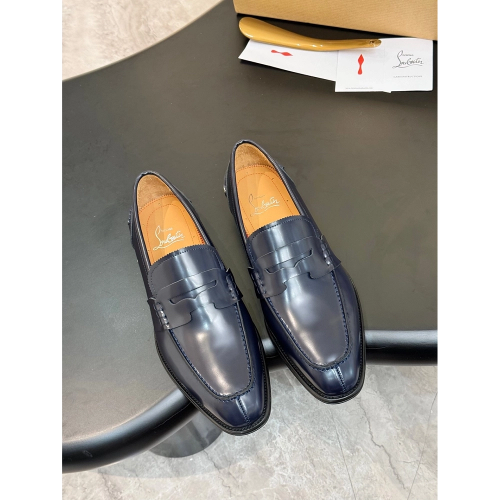 Christian Louboutin leather shoes 096,Oxfords,Christian Louboutin Sneakers,Luxury Shoes