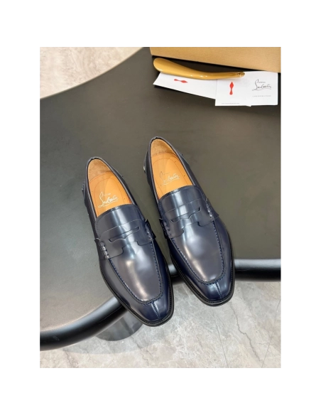 Christian Louboutin leather shoes 096,Oxfords,Christian Louboutin Sneakers,Luxury Shoes