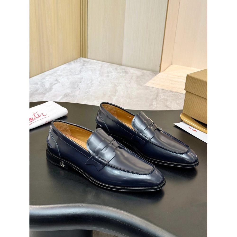 Christian Louboutin leather shoes 096,Oxfords,Christian Louboutin Sneakers,Luxury Shoes