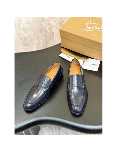 Christian Louboutin leather shoes 096,Oxfords,Christian Louboutin Sneakers,Luxury Shoes