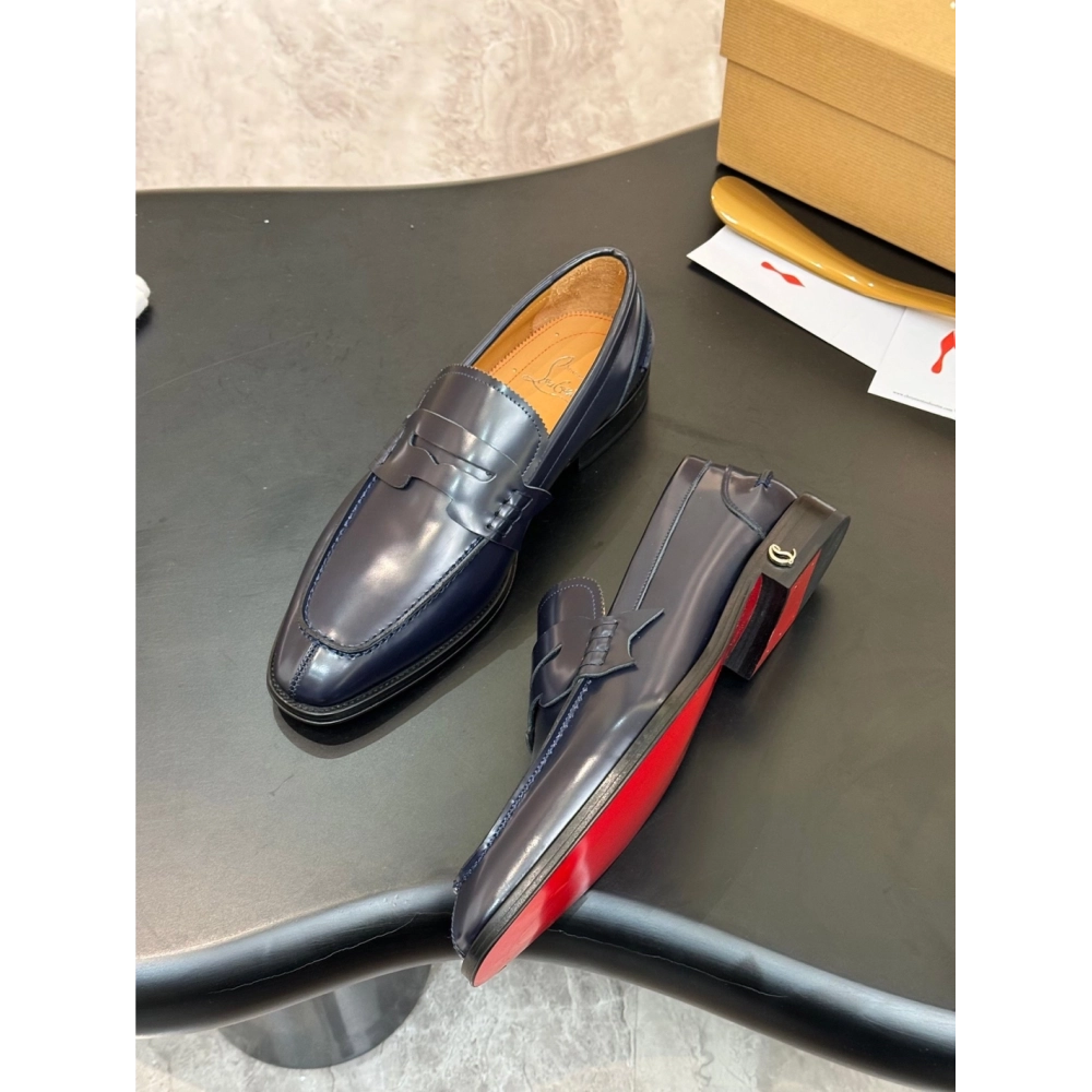 Christian Louboutin leather shoes 096,Oxfords,Christian Louboutin Sneakers,Luxury Shoes