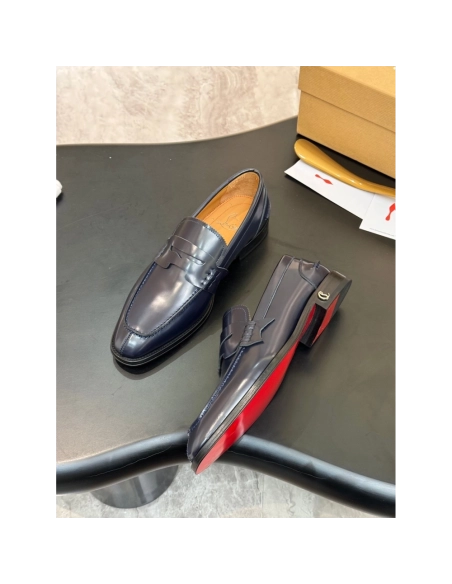 Christian Louboutin leather shoes 096,Oxfords,Christian Louboutin Sneakers,Luxury Shoes