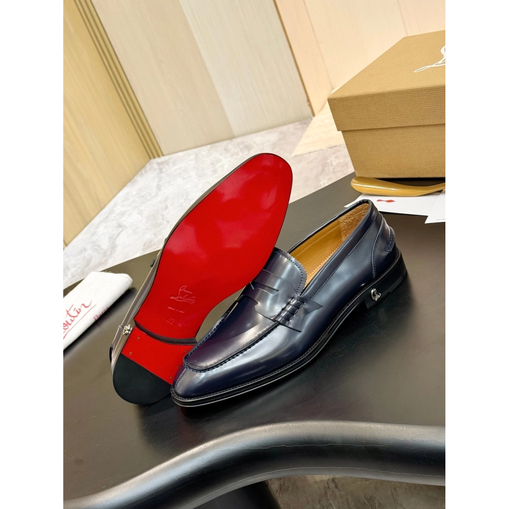 Christian Louboutin leather shoes 096,Oxfords,Christian Louboutin Sneakers,Luxury Shoes