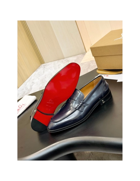 Christian Louboutin leather shoes 096,Oxfords,Christian Louboutin Sneakers,Luxury Shoes