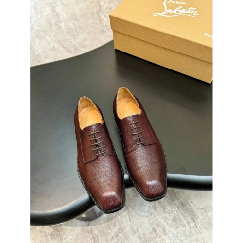 Christian Louboutin leather shoes 097,Oxfords,Christian Louboutin Sneakers,Luxury Shoes