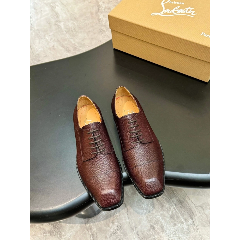Christian Louboutin leather shoes 097,Oxfords,Christian Louboutin Sneakers,Luxury Shoes