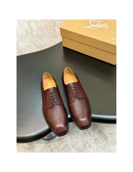 Christian Louboutin leather shoes 097,Oxfords,Christian Louboutin Sneakers,Luxury Shoes