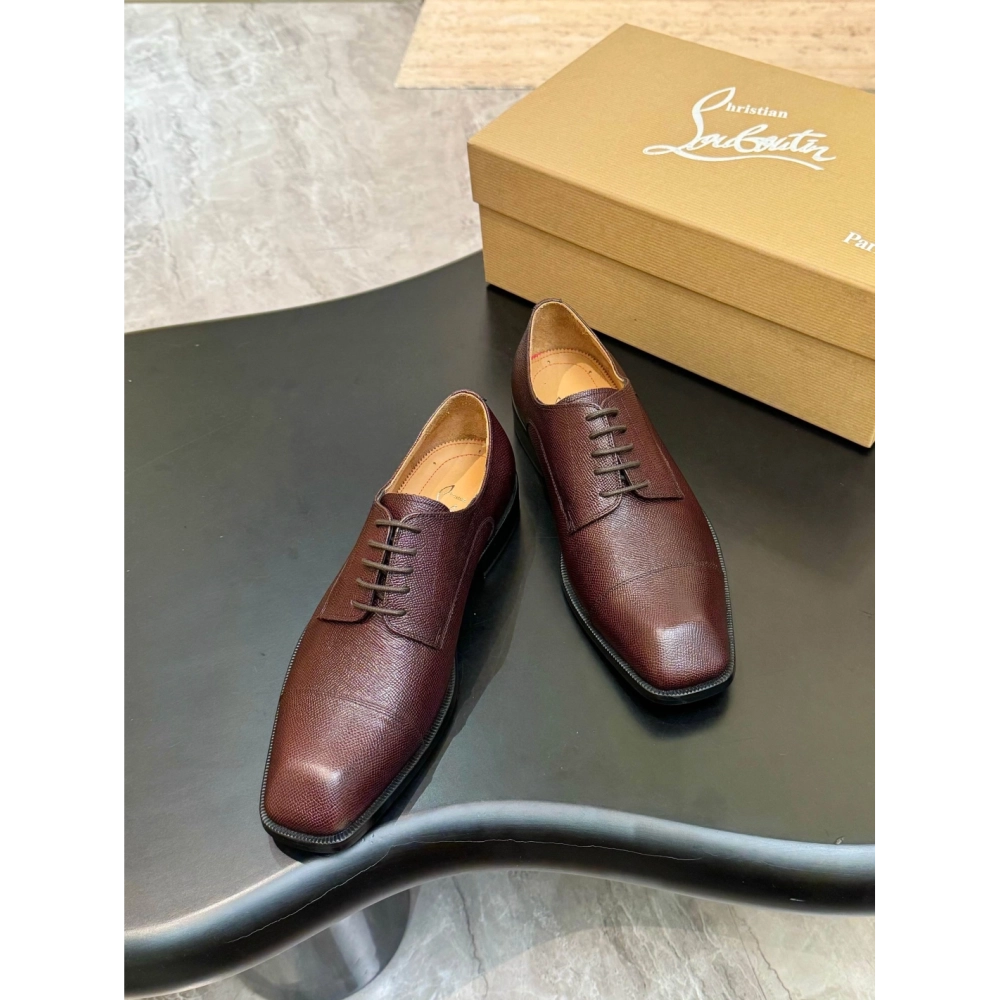 Christian Louboutin leather shoes 097,Oxfords,Christian Louboutin Sneakers,Luxury Shoes