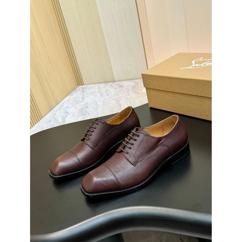 Christian Louboutin leather shoes 097,Oxfords,Christian Louboutin Sneakers,Luxury Shoes