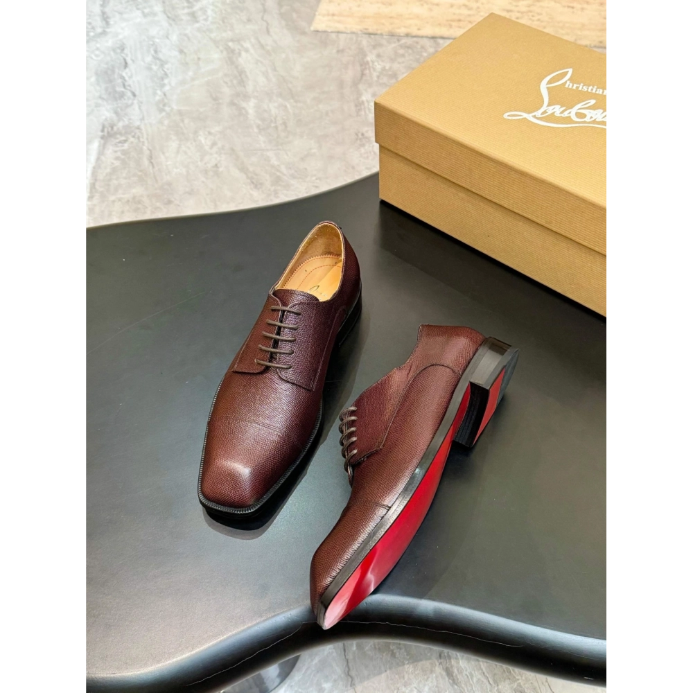 Christian Louboutin leather shoes 097,Oxfords,Christian Louboutin Sneakers,Luxury Shoes
