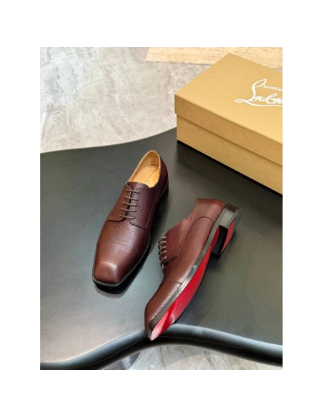 Christian Louboutin leather shoes 097,Oxfords,Christian Louboutin Sneakers,Luxury Shoes