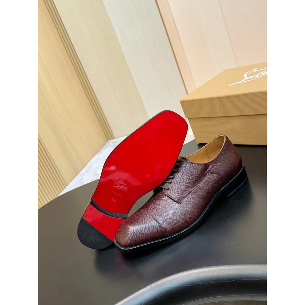 Christian Louboutin leather shoes 097,Oxfords,Christian Louboutin Sneakers,Luxury Shoes