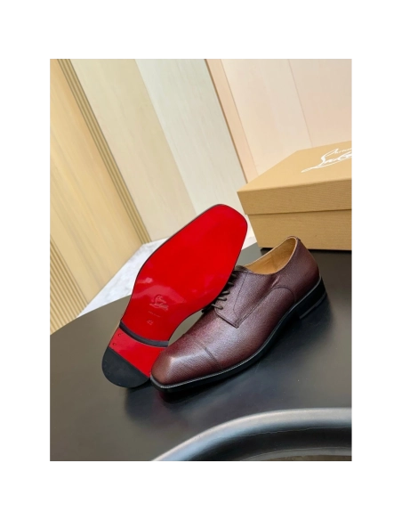 Christian Louboutin leather shoes 097,Oxfords,Christian Louboutin Sneakers,Luxury Shoes