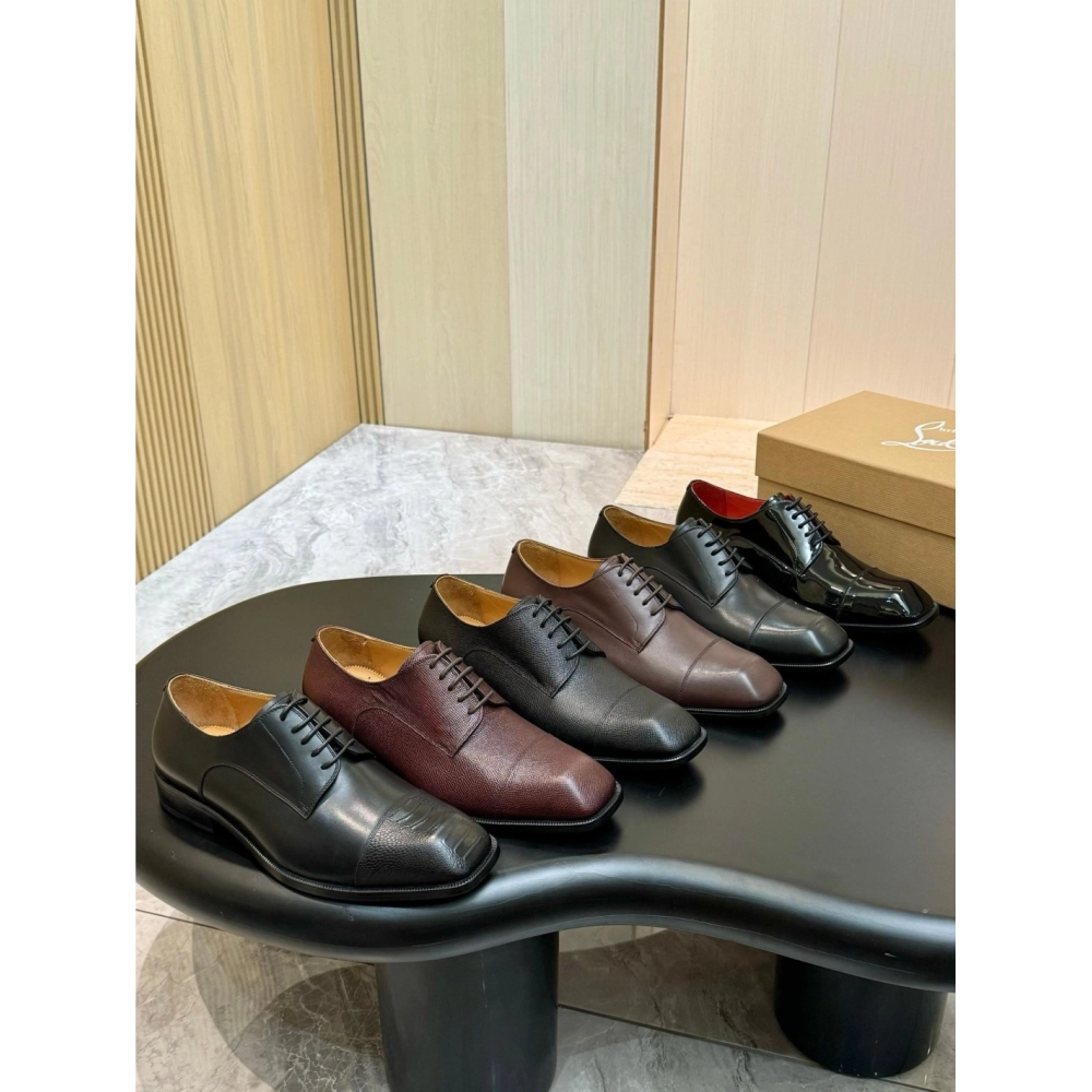 Christian Louboutin leather shoes 097,Oxfords,Christian Louboutin Sneakers,Luxury Shoes