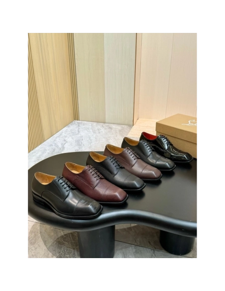 Christian Louboutin leather shoes 097,Oxfords,Christian Louboutin Sneakers,Luxury Shoes